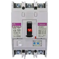 Автоматический выключатель ETI 004671082 EB2 250/3S 200А 3р (36кА)