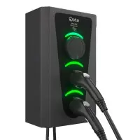 Коммерческая зарядная станция для электромобилей Octa Energy SW336-С22-C2-C2 Smart Wall на 36кВт с 3 портами (Type 2 Type 2 Type 2)