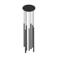 Підвісний світильник, люстра Nowodvorski 8920 Laser 490 G9 7x10W IP20 Чорний