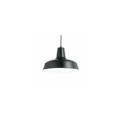Подвесной светильник, люстра Ideal Lux MOBY SP1 NERO Подвесной светильник, люстра Ideal Lux MOBY SP1 NERO