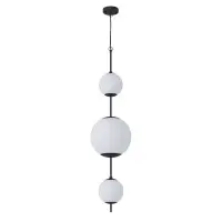 Подвесной светильник, люстра Pikart 24905-2 Bubbles 1 LED 1x10W 3000K IP20 черный