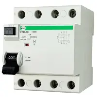 Пристрій захисного відлючення Promfactor FPR-AC 100А/0,3A 4P АС (FPR4100300AC) Пристрій захисного відлючення Promfactor FPR-AC 100А/0,3A 4P АС (FPR4100300AC)
