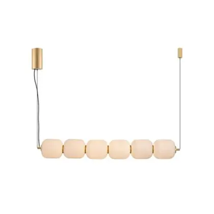 Подвесной светильник, люстра Zuma Line 5905316693548 Akari LED 1x50W 3000K/4500K/6500K 4411Lm IP20 золотой Подвесной светильник, люстра Zuma Line 5905316693548 Akari LED 1x50W 3000K/4500K/6500K 4411Lm IP20 золотой