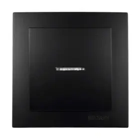 Выключатель Nilson Touran черный мат 1кл с подсветкой ( 24381002 )