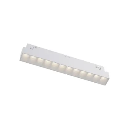 Магнитный трековый светильник Kloodi KDMG-LINE220 DL 12W 3K WH LED 960Lm IP20 белый Магнитный трековый светильник Kloodi KDMG-LINE220 DL 12W 3K WH LED 960Lm IP20 белый
