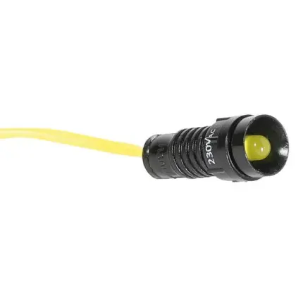 Сигнальная лампа ETI 004770806 LS 5 Y 230 5мм 230V AC (желтая) Сигнальная лампа ETI 004770806 LS 5 Y 230 5мм 230V AC (желтая)