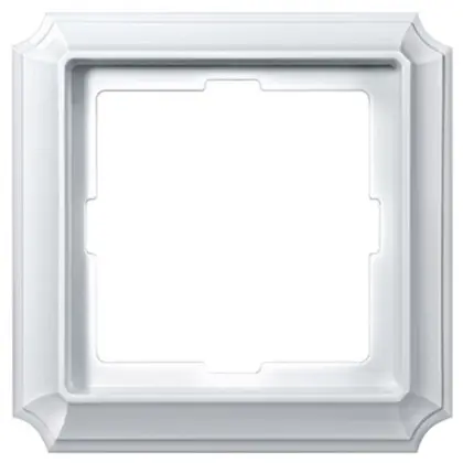 Рамка одинарная Antik белая Merten, MTN483119 Рамка одинарная Antik белая Merten, MTN483119