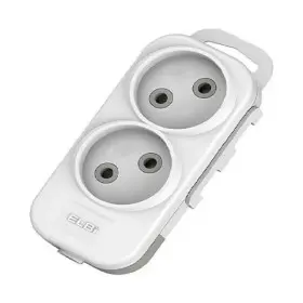 Колодка EL-BI 2-я без заземления со шторками Myra ( 527-010200-200 )