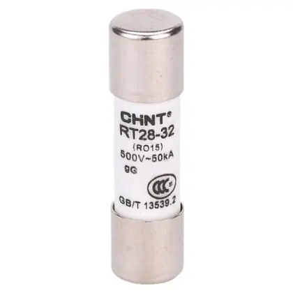 Цилиндрический предохранитель Chint RT28-32 gG/gL 10х38мм 2A (520474)