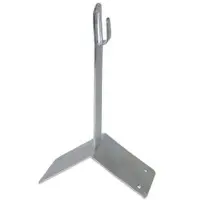 Коньковий кутовий тримач прута блискавкозахисту DKC ND2202 заввишки 100мм