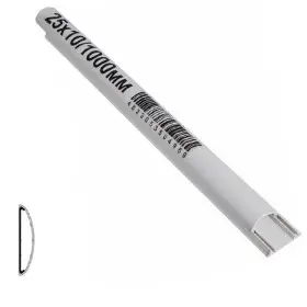 Підлоговий кабельний канал Аско-Укрем 25х10