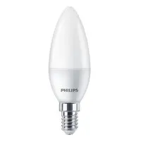 Світлодіодна лампа Philips Ecohome LED Candle 5Вт 500Лм E14 827 B35 ND FR Світлодіодна лампа Philips Ecohome LED Candle 5Вт 500Лм E14 827 B35 ND FR