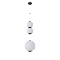 Подвесной светильник, люстра Pikart 25239-2 Bubbles 3 LED 1x10W 3000K IP20 черный