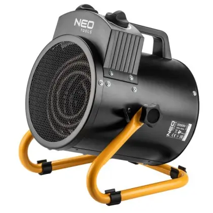 Тепловая пушка Neo Tools 2кВт IPX4 с потоком воздуха 330м³/ч с регулировкой нержавеющая сталь (90-067) Тепловая пушка Neo Tools 2кВт IPX4 с потоком воздуха 330м³/ч с регулировкой нержавеющая сталь (90-067)