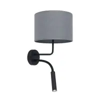 Бра, настенный светильник Nowodvorski 9071 Hotel Plus E27+G9 2x10W+10W IP20 серый Бра, настенный светильник Nowodvorski 9071 Hotel Plus E27+G9 2x10W+10W IP20 серый