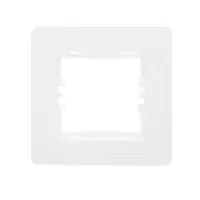 Рамка Nilson Selene белая с узором 1-я ( 23112591 )