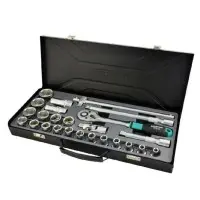 Набор головок Whirlpower 1612-SK01 (23356) 1/4" 4-14мм (43шт в металлическом кейсе)