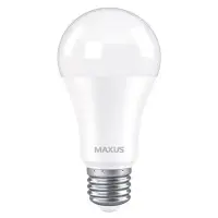 Светодиодная лампа груша Maxus A60 12Вт 3000K 220В E27 (1-LED-777)