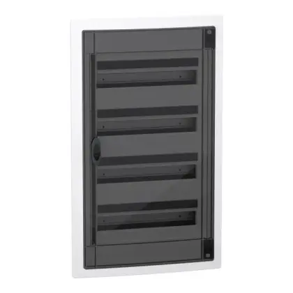 Врізний щит Schneider Electric PrismaSeT XS LVSXP418 4 ряди 72М димчасті двері