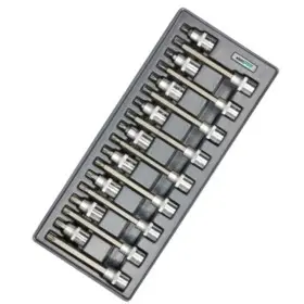 Набор торцевых головок со вставками Whirlpower 1/2" 18 предметов