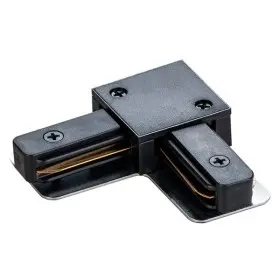 Кутовий з'єднувач для шинопроводів Videx (VL-TRF-CTL-B) чорний