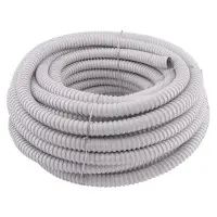 Ізольований оцинкований металорукав E.Next Ø22мм з протяжкою 10м (РЗ-Ц-П-2210)