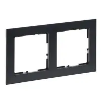 Рамка 2-постова Legrand SUNO (графіт) 721552