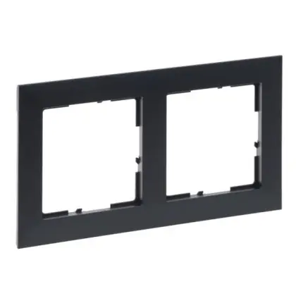 Рамка 2-постова Legrand SUNO (графіт) 721552