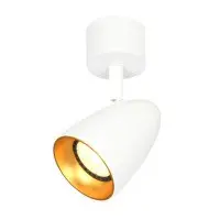 Світильник поворотний, спот Italux SPL-36748-1R-WH-GD Tino GU10 1x10W IP20 білий Світильник поворотний, спот Italux SPL-36748-1R-WH-GD Tino GU10 1x10W IP20 білий