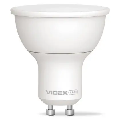 Світлодіодна лампа Videx MR16e GU10 6Вт 4100K (VL-MR16e-06104) Світлодіодна лампа Videx MR16e GU10 6Вт 4100K (VL-MR16e-06104)