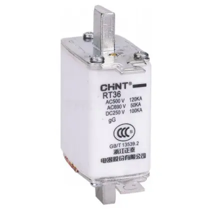 Предохранитель Chint RT36-00 gG 63A (521514) Предохранитель Chint RT36-00 gG 63A (521514)