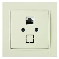 Розетка Nilson Thor кремова комп'ютерна CAT5e RJ45 ( 27121044 )