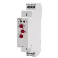 Багатофункціональне реле витримки часу CNC Electric YCT8-M1 AC/DC 12-240В 1СО 16А АС1 250В/DC 24 (Б00044213)