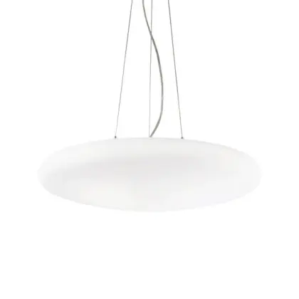 Подвесной светильник, люстра Ideal Lux 31996 Smarties E27 5x42W IP20 белый Подвесной светильник, люстра Ideal Lux 31996 Smarties E27 5x42W IP20 белый
