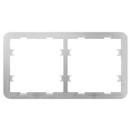 Двухместная рамка Ajax 45125.141.NC Frame для LightSwitch (29756) Двухместная рамка Ajax 45125.141.NC Frame для LightSwitch (29756)