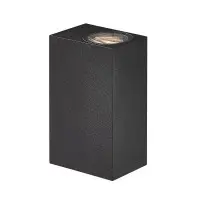 Уличный светильник Nordlux 2019071003 Asbol Kubi LED 2x13W 3000K 350Lm IP44 черный