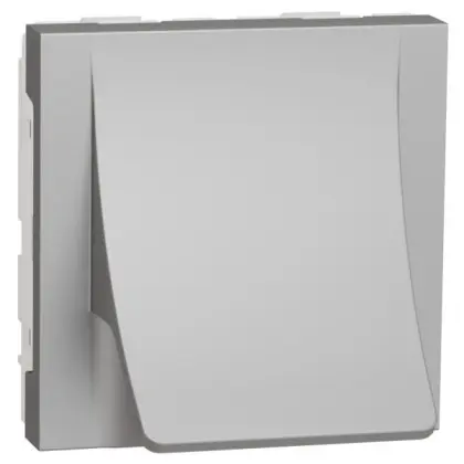 Накладка Schneider Electric NU386230 для вывода кабеля из розетки 16А 2М (алюминий) Накладка Schneider Electric NU386230 для вывода кабеля из розетки 16А 2М (алюминий)