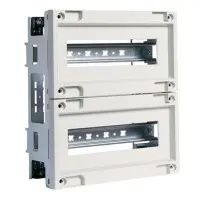 Блок Hager FL979A System+S для модульних апаратів 2x12М (ТІЛЬКИ в сталеві шафи 350x300мм)