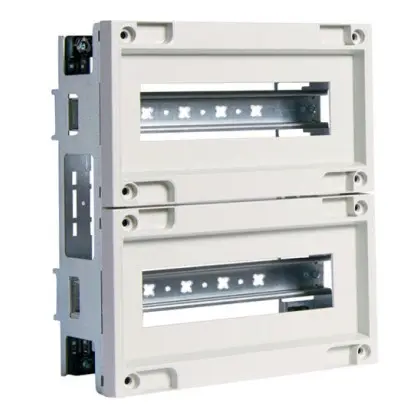 Блок Hager FL979A System+S для модульных аппаратов 2x12М (ТОЛЬКО в стальные шкафы 350x300мм)