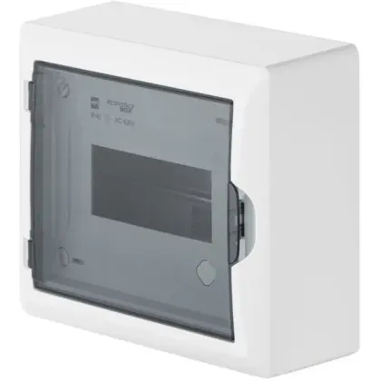 Настенный щиток Elektro Plast 2502-01-RN1/8(N+PE)EP LUX IP40 (2502-01) Настенный щиток Elektro Plast 2502-01-RN1/8(N+PE)EP LUX IP40 (2502-01)