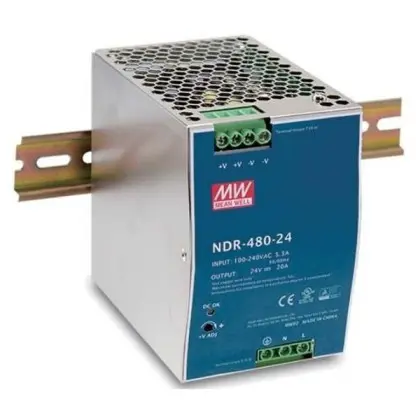 Блок питания Mean Well на DIN-рейку 480W DC24V (NDR-480-24)