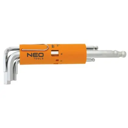 Набор шестигранных ключей Neo Tools 09-523 2.5-10мм (8шт) Набор шестигранных ключей Neo Tools 09-523 2.5-10мм (8шт)