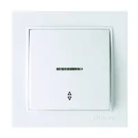 Вимикач Nilson Thor білий 1кл прохідний з підсвіткою ( 27111008 )