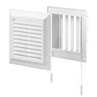 Грати Blauberg Decor 140х140Rs біла