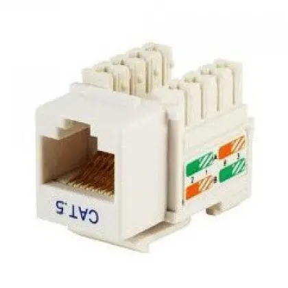 Модуль RJ-45 UTP, кат.5е, Hager Модуль RJ-45 UTP, кат.5е, Hager