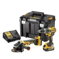 Набір з двох електроінструментів DeWALT DCK2080P2T DCD796, DCG405 із ЗУ та 2 АКБ Набір з двох електроінструментів DeWALT DCK2080P2T DCD796, DCG405 із ЗУ та 2 АКБ