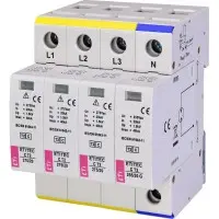 Обмежувач перенапруги ETI 002440403 ETITEC C T2 275/20 (3+1) 4p