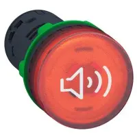 Дзвінок Schneider Electric XB5KS2B4 24В з підсвічуванням (червоний) Дзвінок Schneider Electric XB5KS2B4 24В з підсвічуванням (червоний)