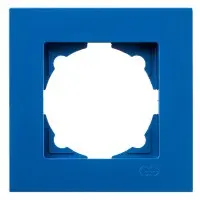 Рамка 1-місна Gunsan Eqona блакитна Рамка 1-місна Gunsan Eqona блакитна