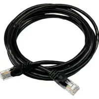 Патч-корд GEAR cat.5e UTP CCA 24AWG 2м чорний (GPC-UTPCCARJ45-2B)